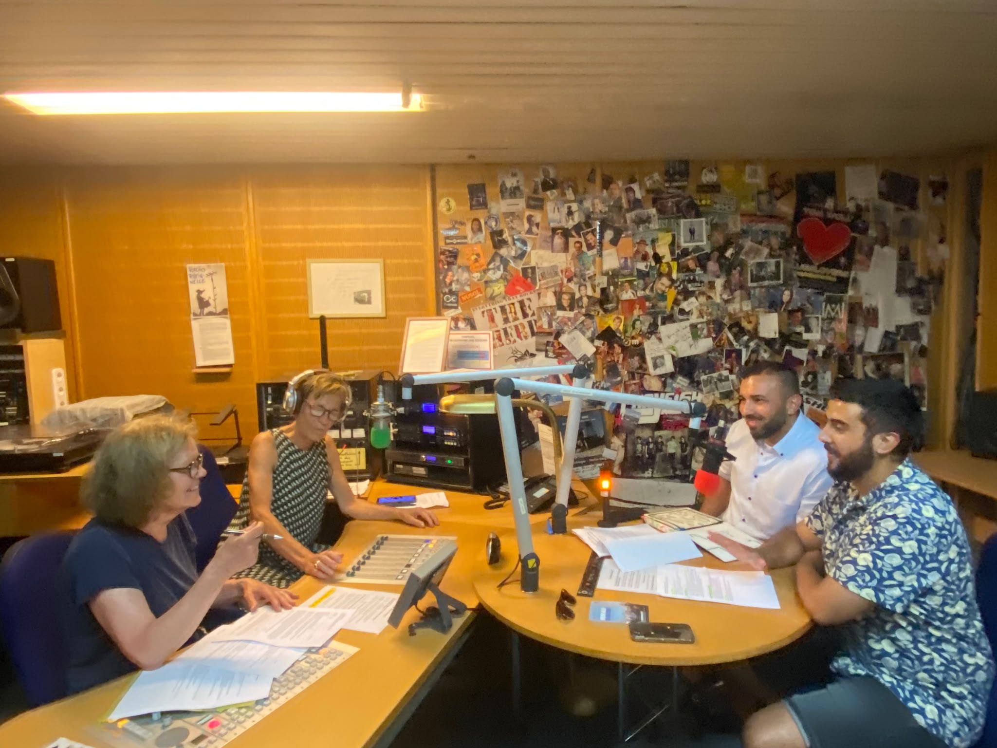 Migrationsbeauftragte der Polizei Westhessen zu Gast im Studio