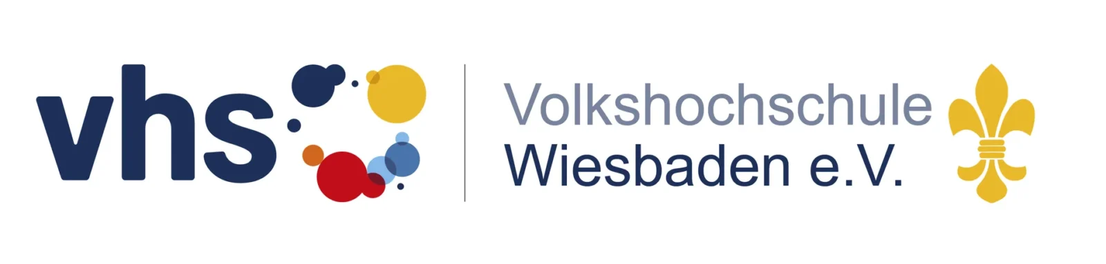 Logo volkshochschule wiesbaden